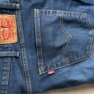 Levi's Men's Indigo Slim-Straight Denim Jeans 42x36